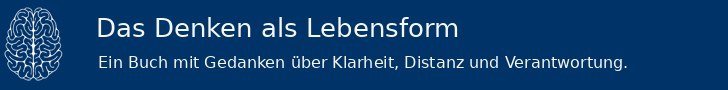 denken als lebensform